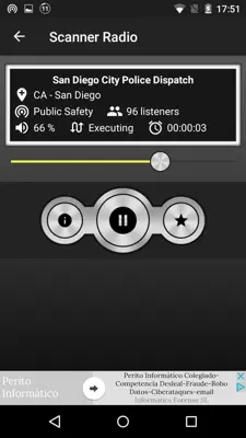 Police Scanner Radio android App screenshot 0