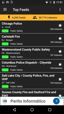 Police Scanner Radio android App screenshot 1