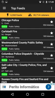 Police Scanner Radio android App screenshot 8